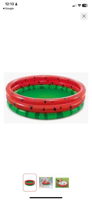 Бассейн арбуз для детей и взрослых