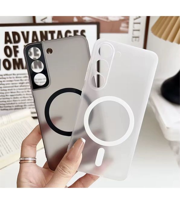 Samsung S24/S25/PLUS/ULTRA - Husa Magsafe Slim 0,2mm Hybrid Hardcase