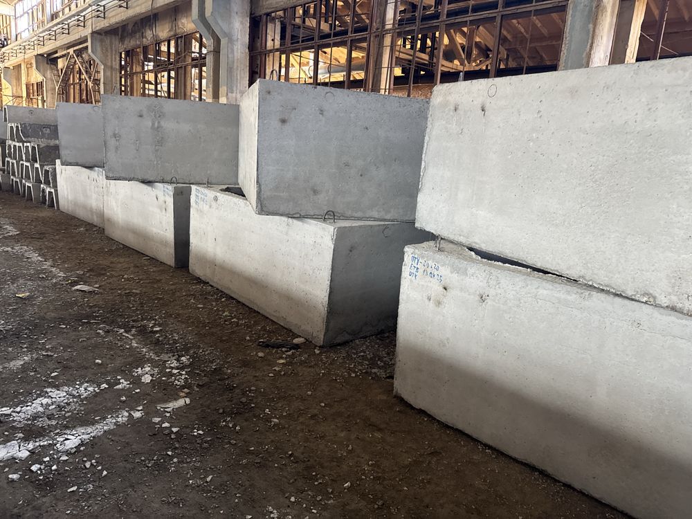 Suv tejovchi Beton latoklari barcha razmerlari bor