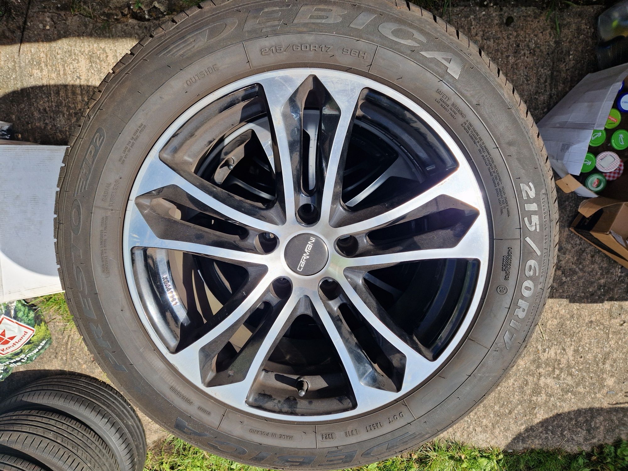Алуминиеви джанти с гуми  17 ки  225/60r17