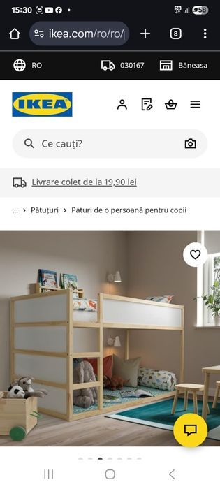 Pat ikea  + saltea