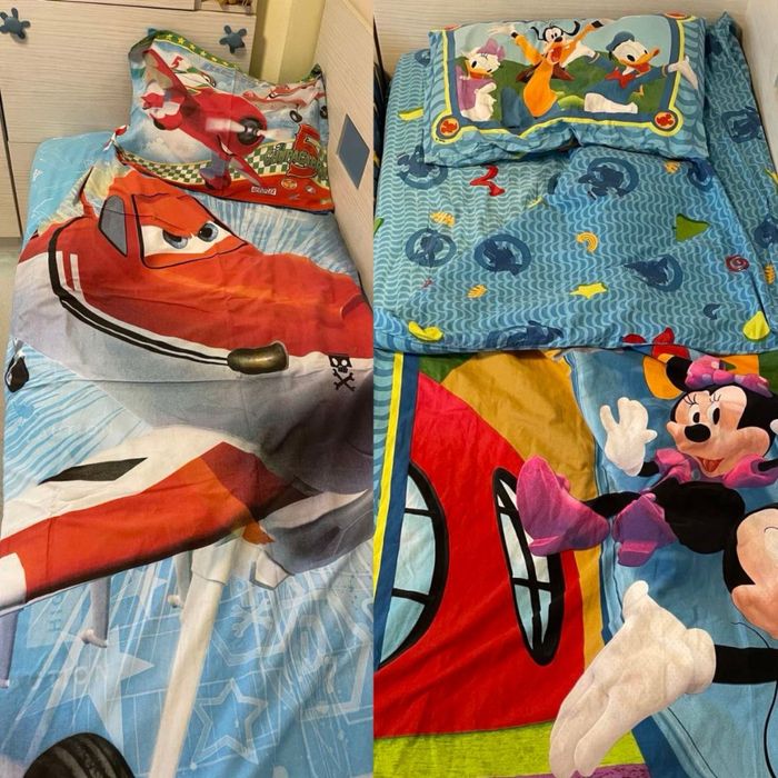 TAC Детски Спален Комплект - Мики Маус и Самолети