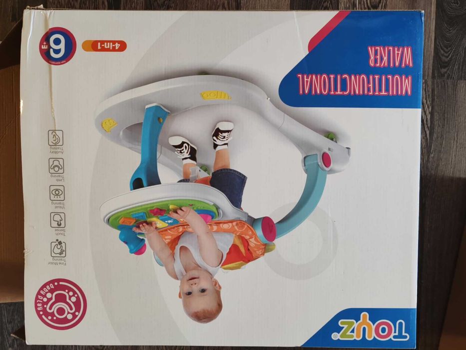 Мултифункционална проходилка 4 в 1 Caretero Toyz