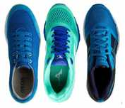 3 pantofi sport/sneakers unisex Asics/Geox/Mizuno mar.40 noi, eticheta