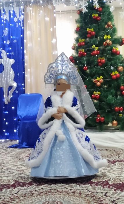 новогодний костюм снегурочки