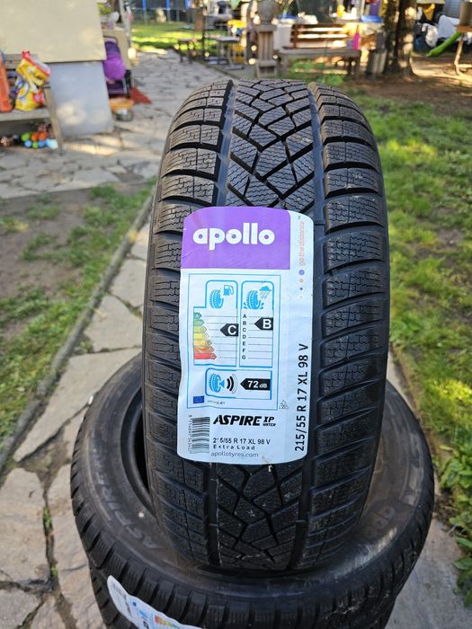 Anvelope de iarnă noi 215/55 R17 Apollo!