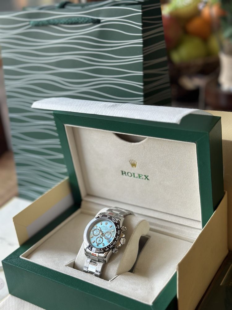 Rolex Daytona Cosmograph Blue In Platinum 40 mm