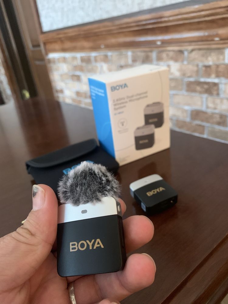 Boya BY-M1V1 Dual-channel Wireless Mikrofon – 50$