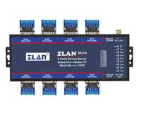 ZLAN5843A 8 канален конвертот RS232 RS485 към Ethernet
