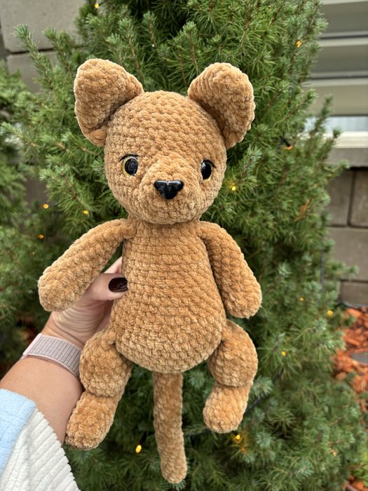 Musang croșetat manual