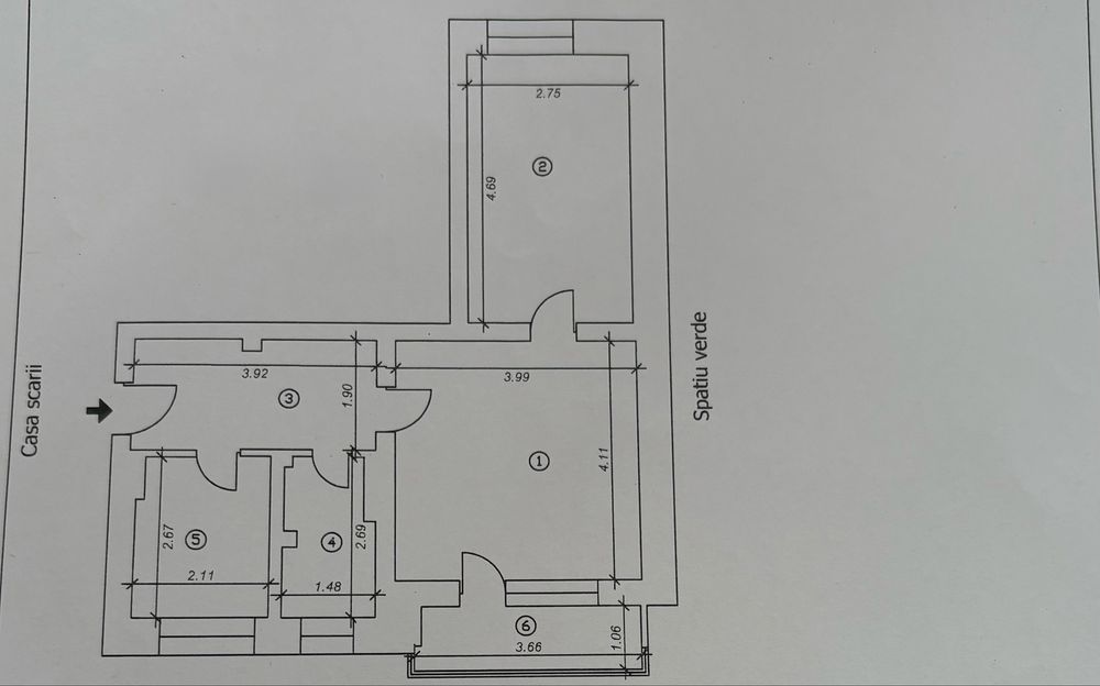 Vand apartament 2 camere