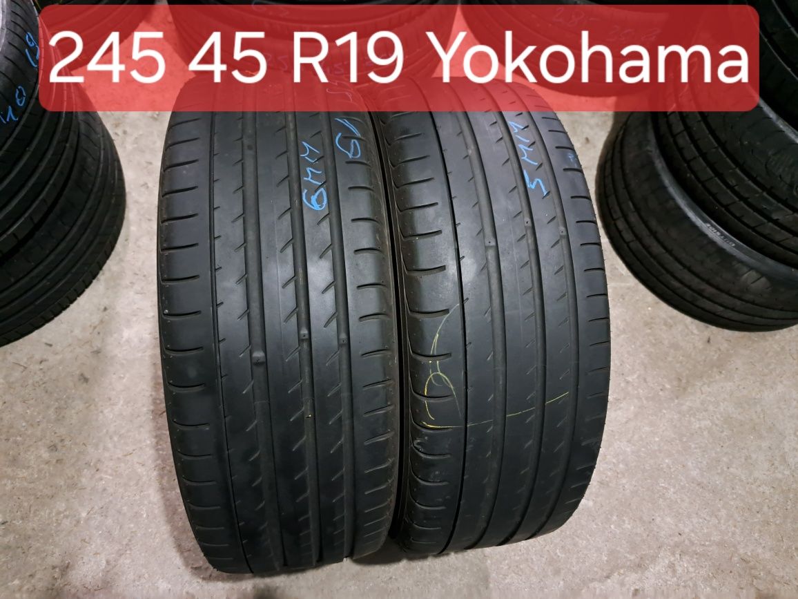 2 anvelope 245/45 R19 Yokohama