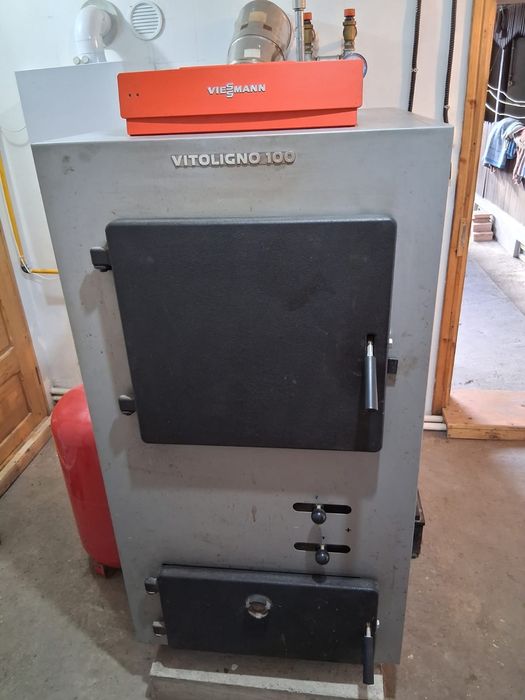 VAND CENTRALA PE LEMNE Viessmann Vitoligno 100 S 30kW cu gazeificare