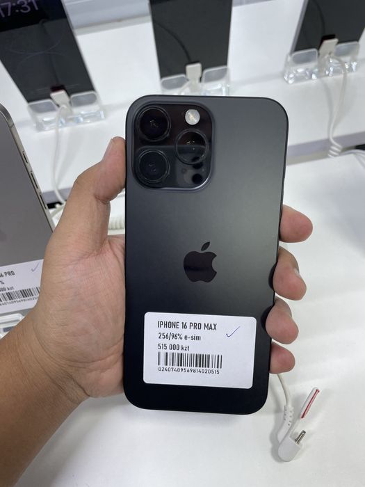 iPhone 16 Pro Max 256/96% есим. в идеальном состоянии