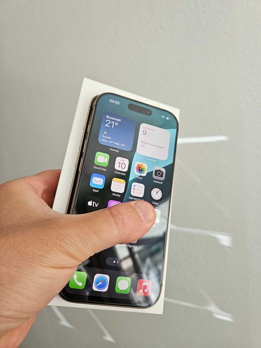 iPhone 16 Pro, 128 gb, neverlock, la cutie, garantie.
