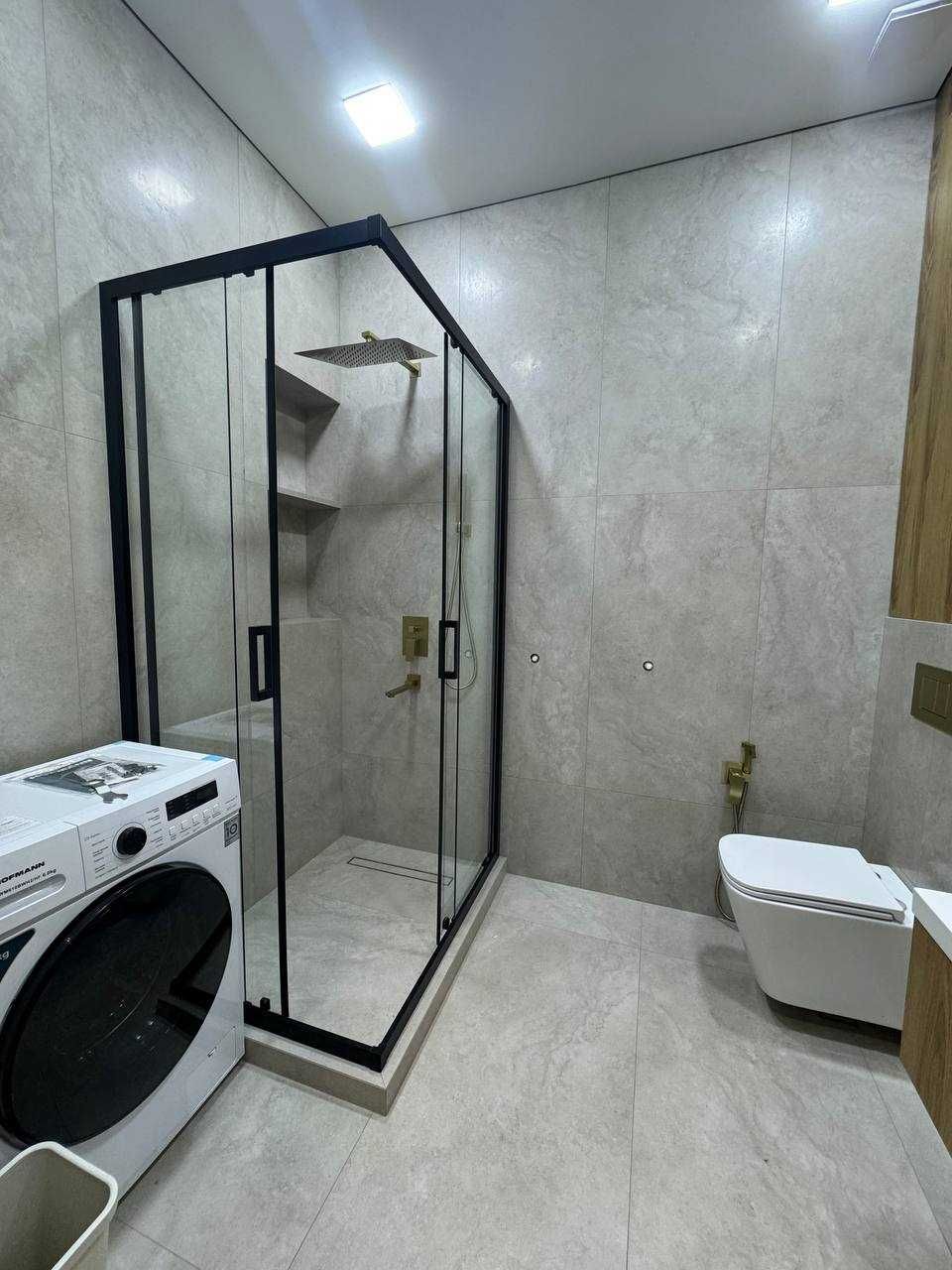 Nest One премиум недвижимость, 1в2 40м2 + 8м2 балкон, Люкс ремонт