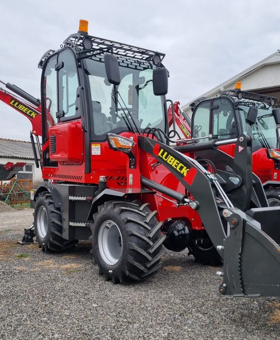 Buldoexcavator marca Lubeck model ALV 3.0 Garantie 2 ani NOU