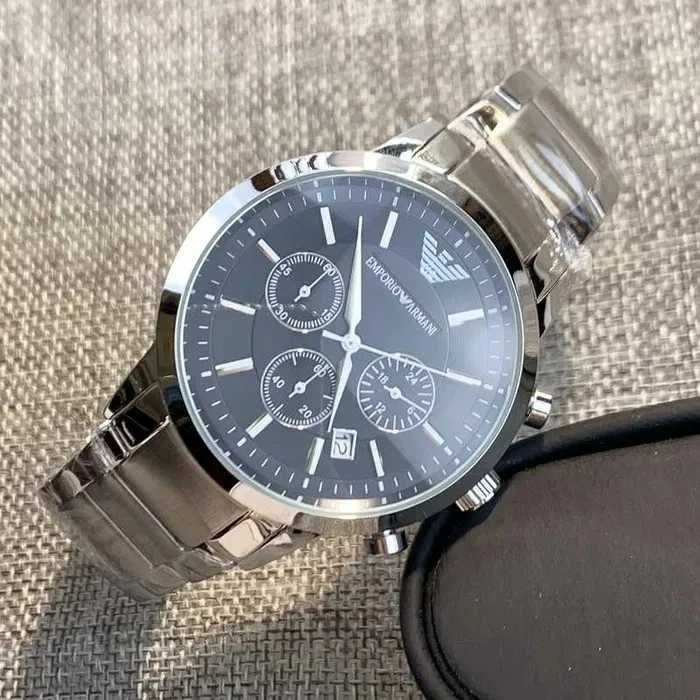 CEAS Armani Premium Black Chronograph Elegant -NOU 2025 !! Superb !!