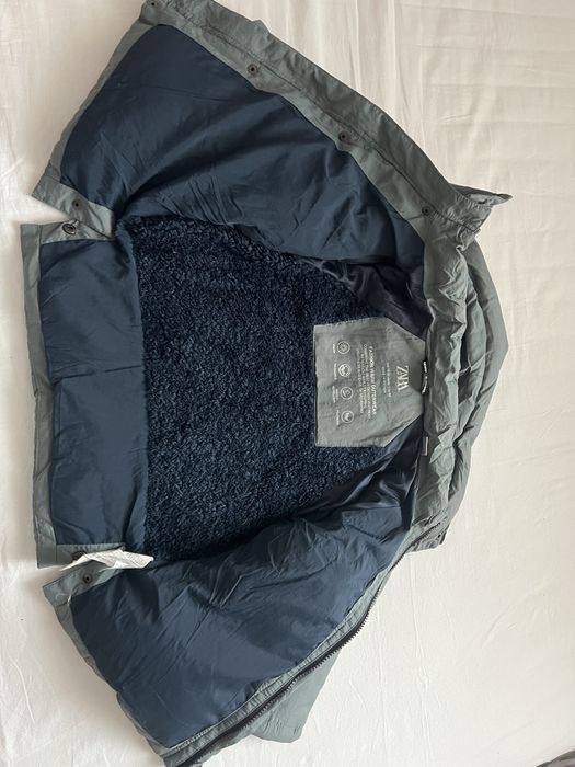 Детско яке Zara с гъши пух + подарък шапка
