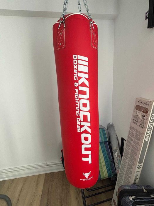 sac box nou 120 cm + suport perete