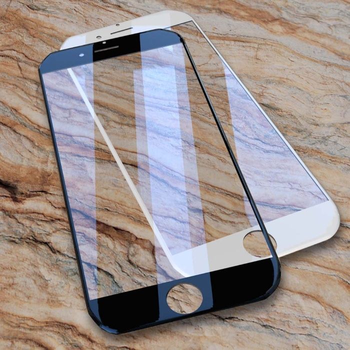 Folie sticla 20D FULL GLUE iPhone 6, 6s, 7, 7 plus, 8, 8 plus, SE 2020