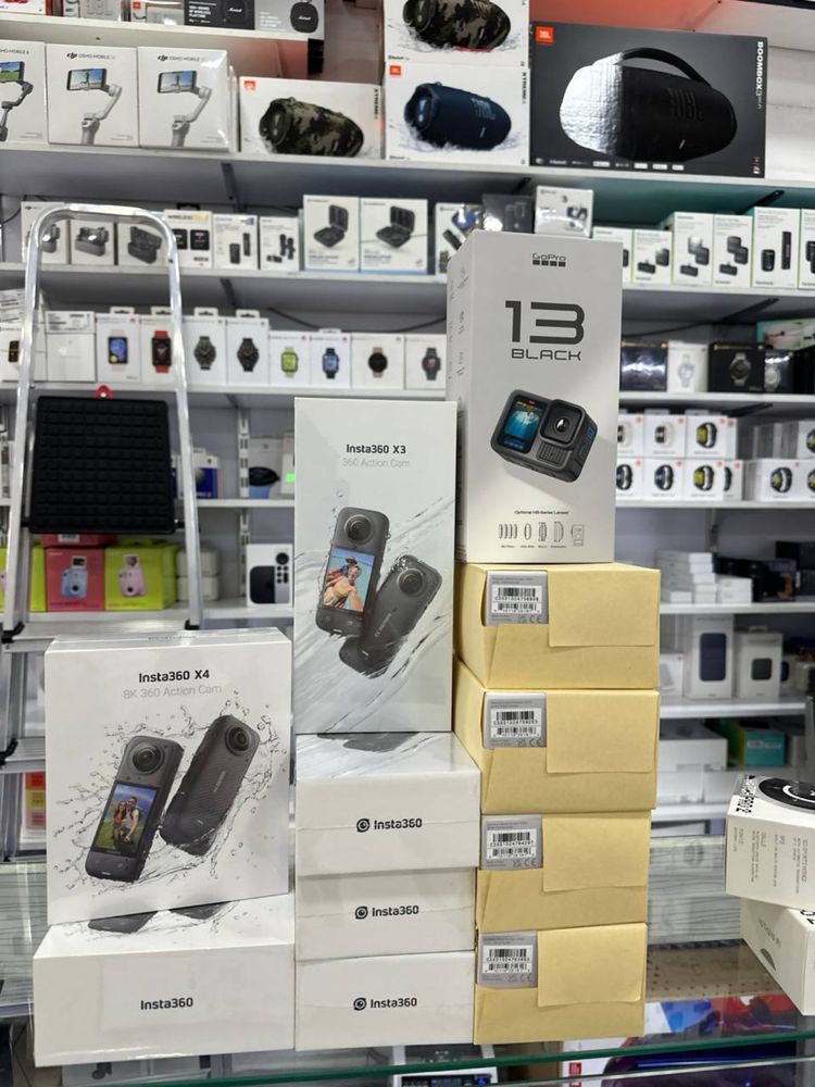 Action camera insta 360 X3.Insta go pro hero 13.Insta Go3.insta ace pr