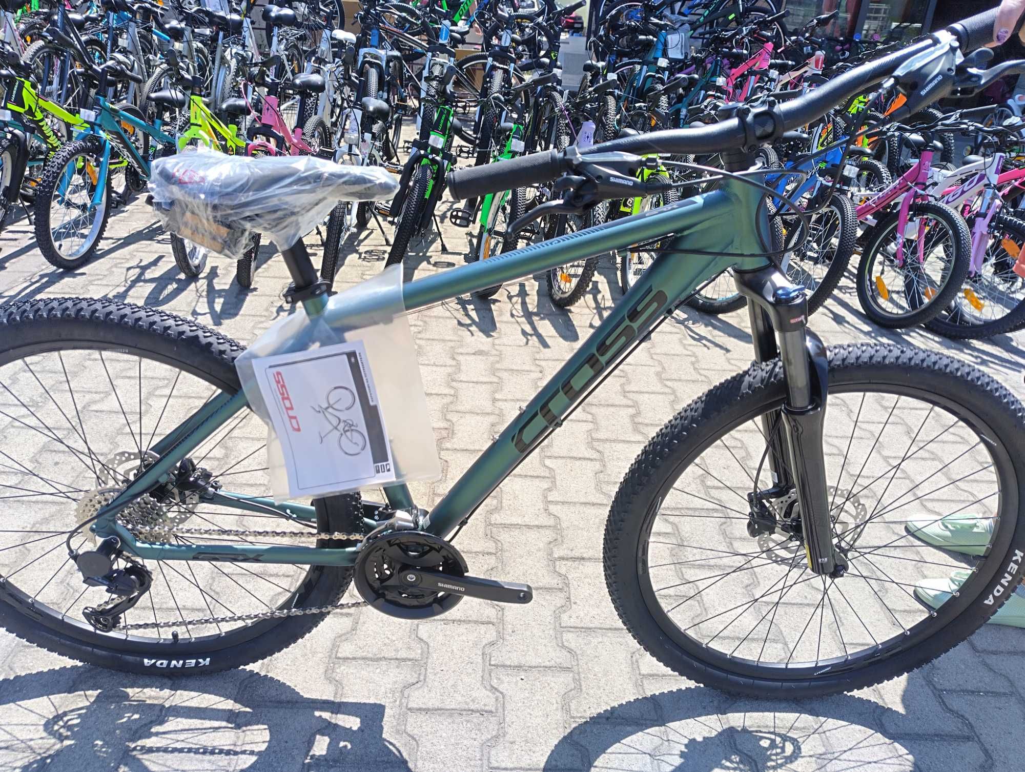 CROSS Велосипед 27.5" GRX 9 M green