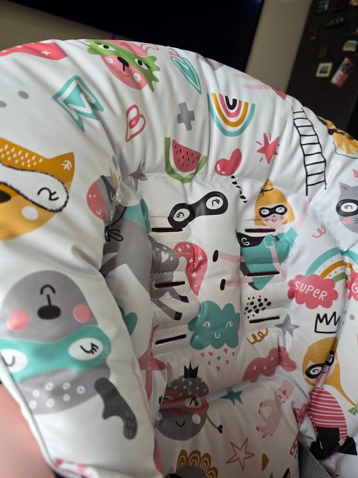 Стол за хранене Peg Perego - Prima Pappa Follow Me, Super Girl