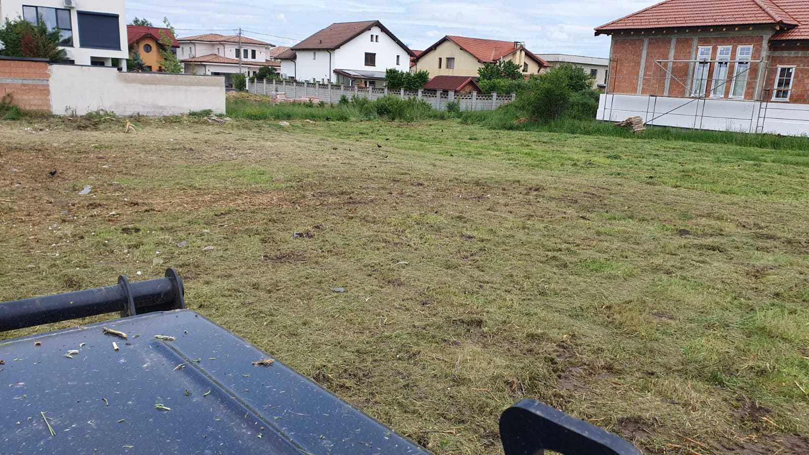 Tund iarba, curatam defrisam terenuri Timisoara Dumbravita Giarmata Co