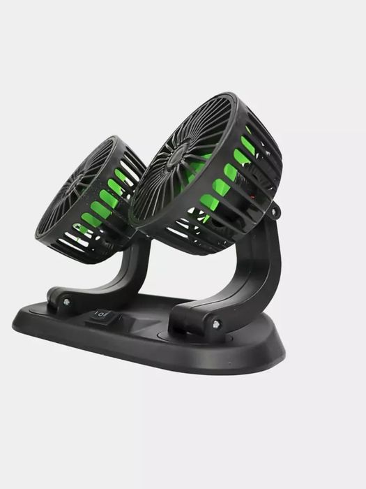 Portativ avtomobil ventilyatori ikkitalik 12v-24v