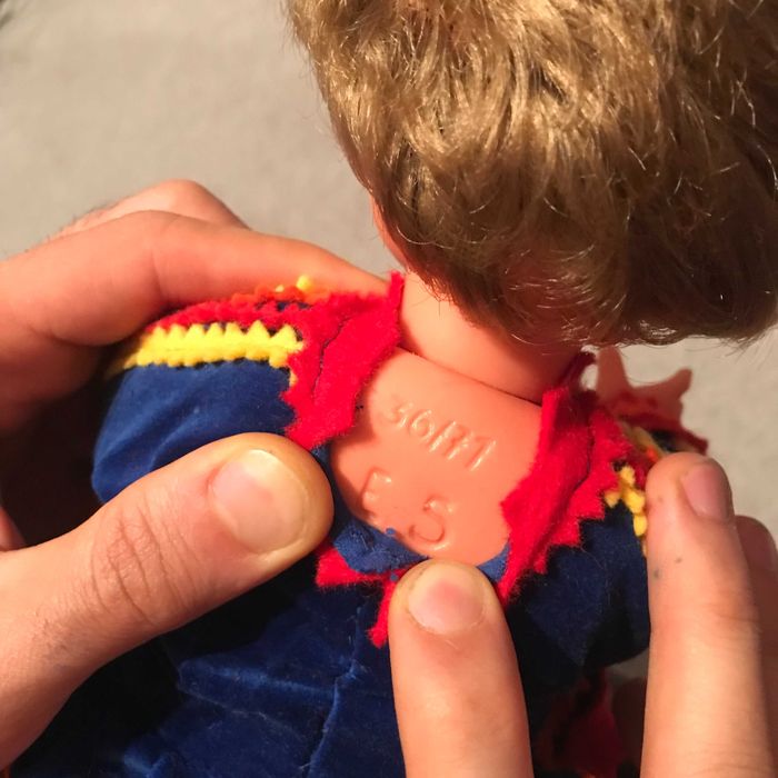 Редкая кукла старинная