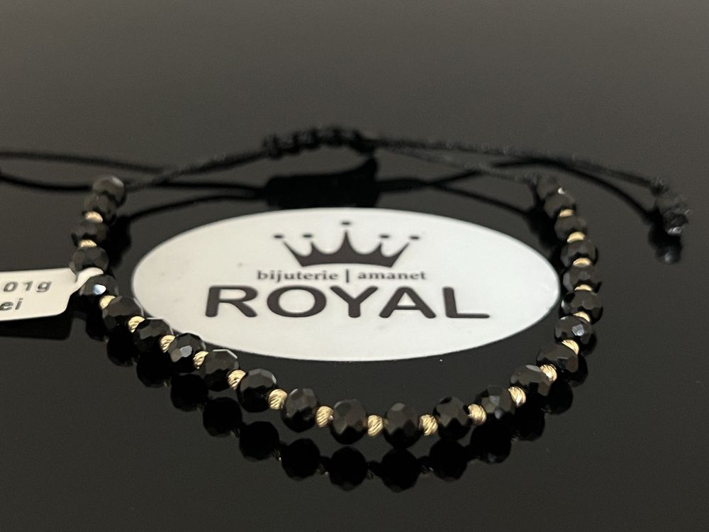 Bijuteria Royal CB : Bratara cu snur aur 14k 3,01gr