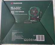 PARKSIDE® Безжичен акумулаторен вентилатор 20V, PVA 20-Li C2 (без бате