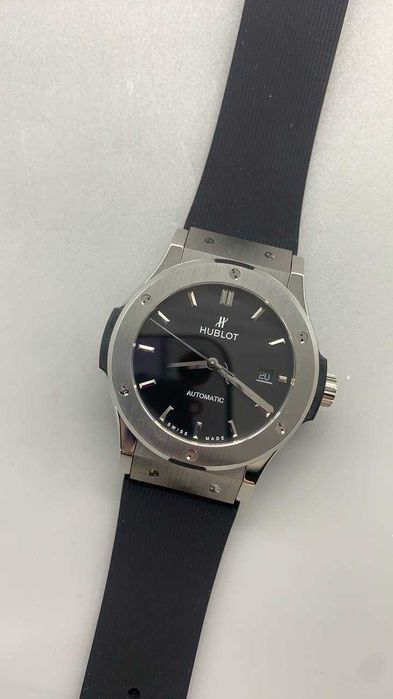 hb classic fusion 42mm сребро