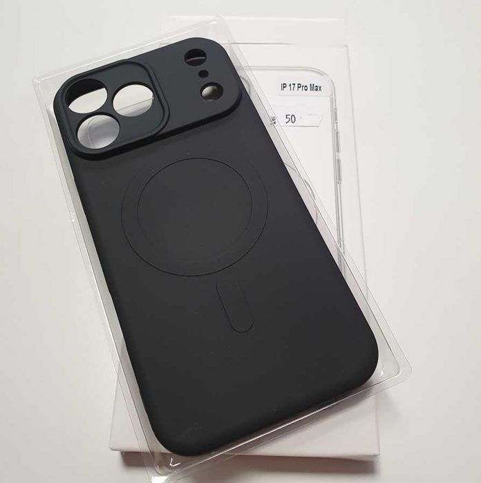 Husa MagSafe iPhone 17 Pro Max - interior catifelat