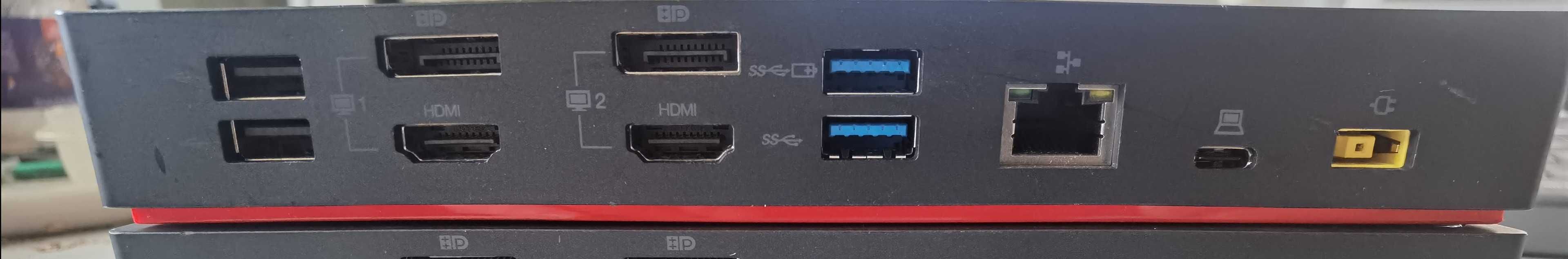 ThinkPad Hybrid USB-C with USB-A Dock 03X7469 TYPE 40AF cu alimentator