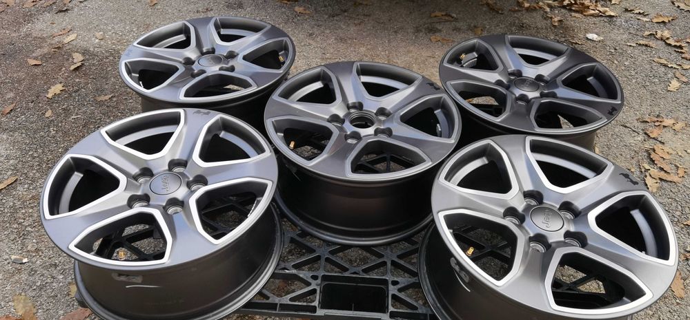 Като Нови 5 127  17 Цола Jeep Wrangler Оригинални