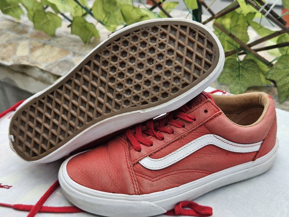 Vans кецове естествена кожа N36