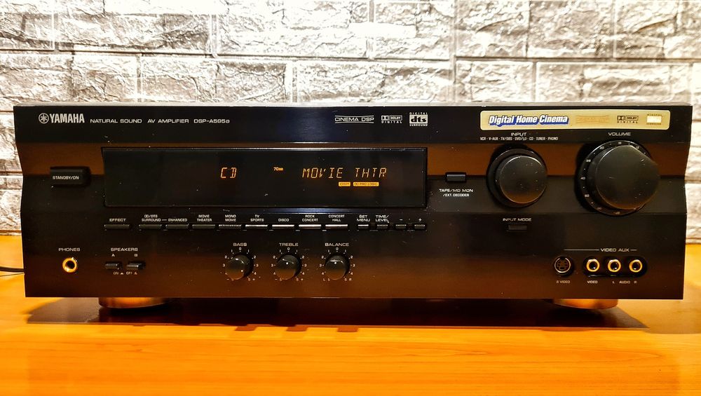 Усилвател / Ресивър YAMAHA DSP-A595a