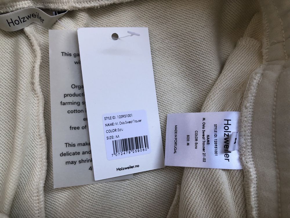 НОВО Holzweiler Oslo Sweat Trouser ОРИГИНАЛНО мъжко долнище - M