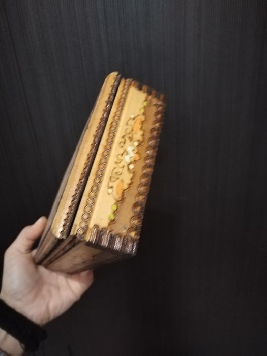 Старинна кутия за цигари-ръчна изработка