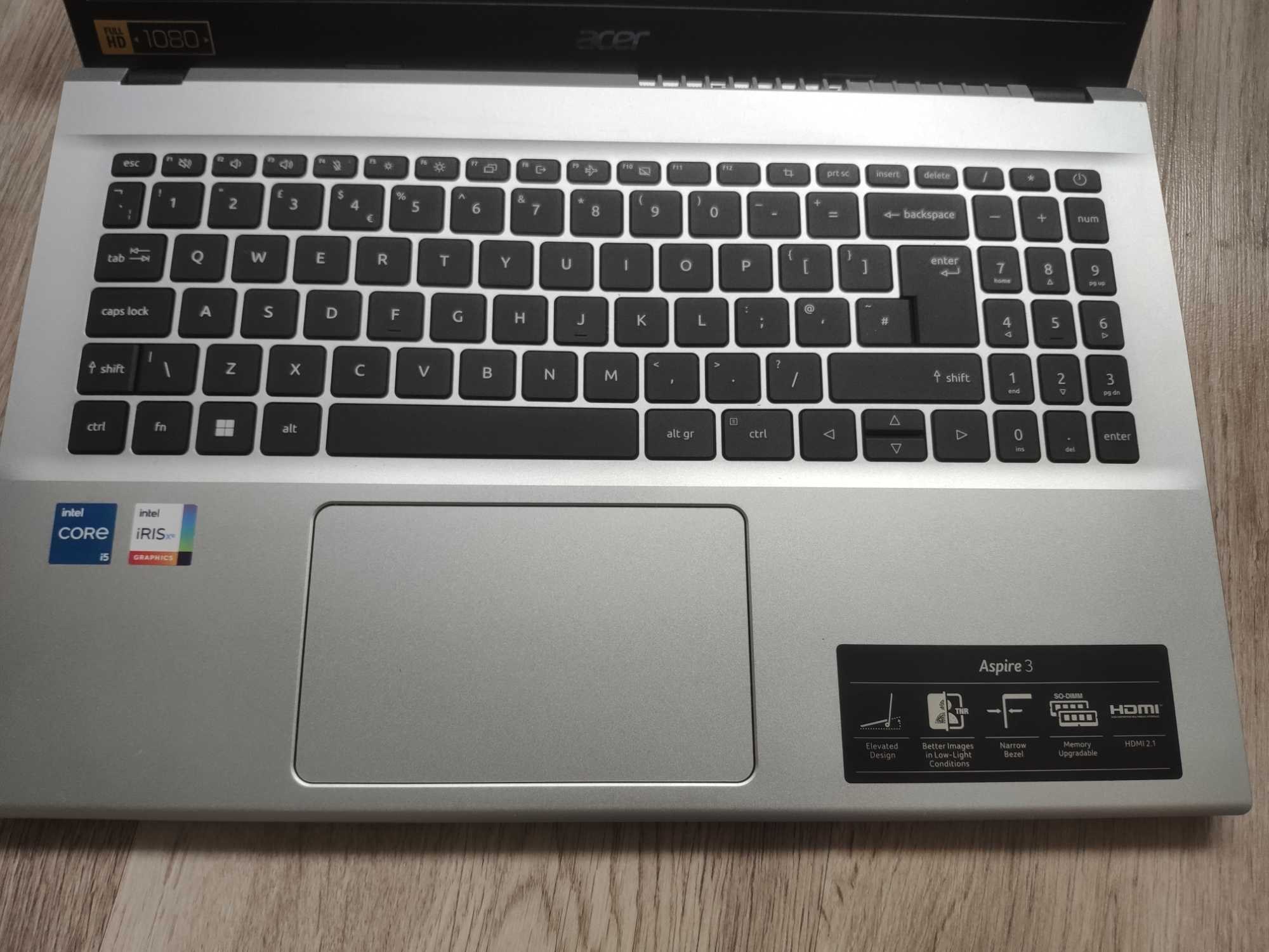 15.6" Full HD Лаптоп Acer Aspire 3 Core™ i5-1235U/ 16GB /512GB SSD