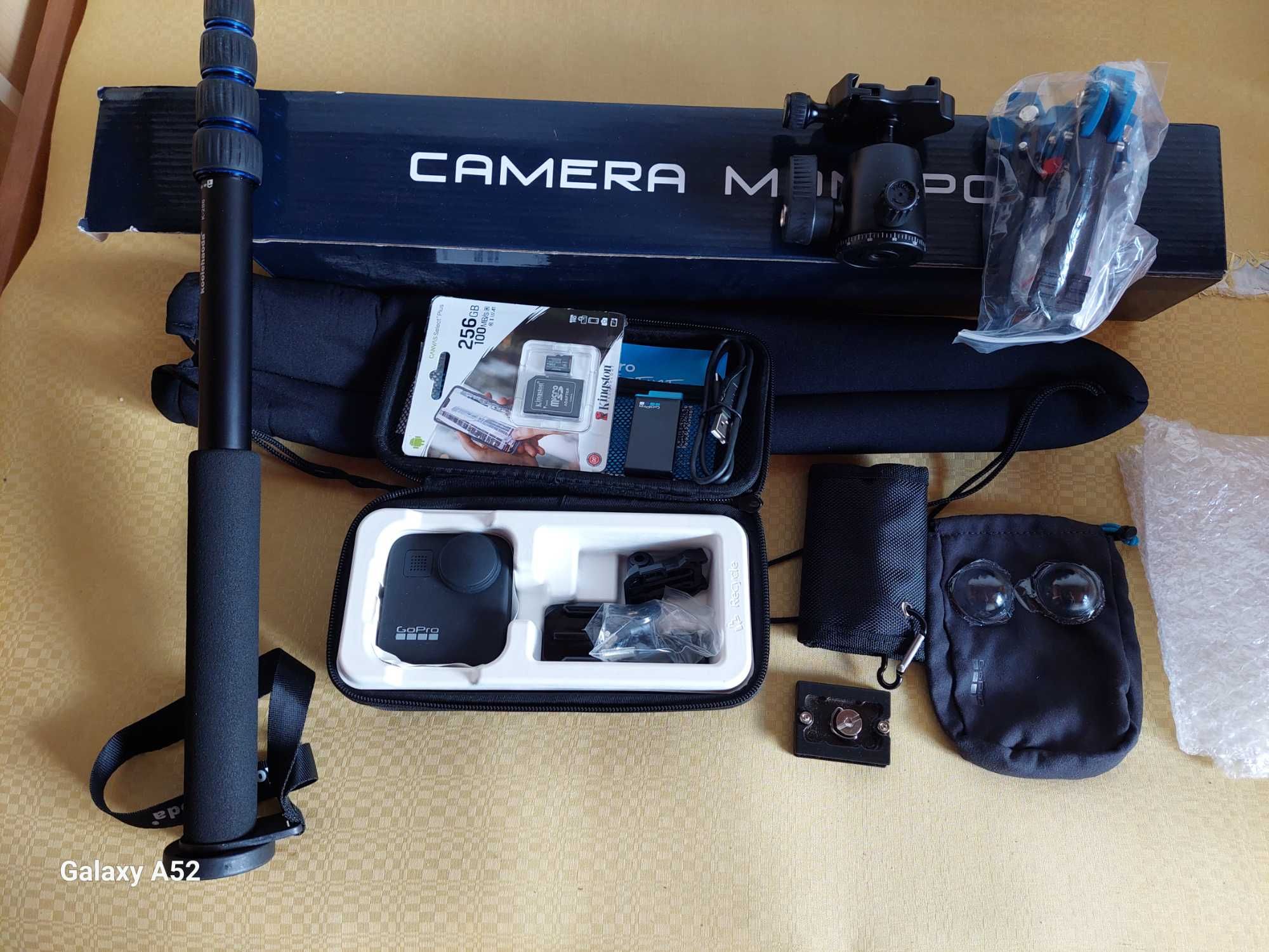 Go pro Max със аксесоари