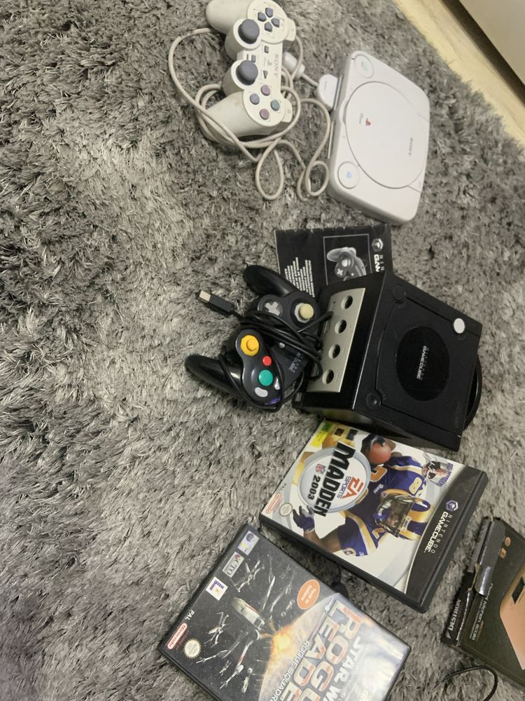 Retros player Pak! - Pachet Gamecube + PSOne