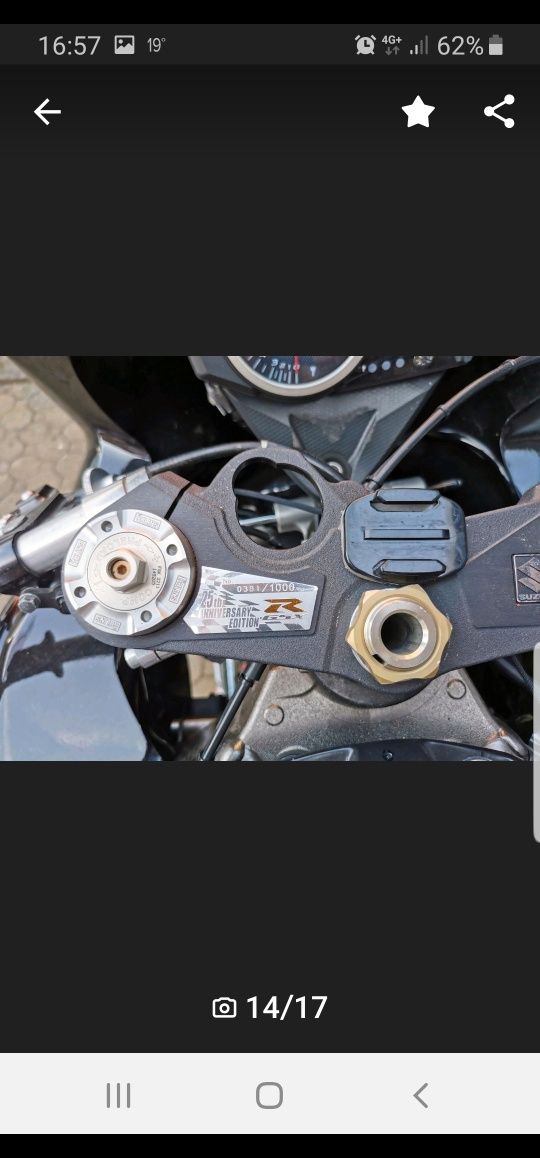 Suzuki gsxr1000 L0 PISTA-Circuit