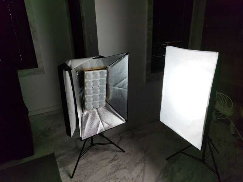 LED СТУДИЕН КОМПЛЕКТ ОСВЕТЛЕНИЕ – 2 бр. софтбокса (50x70 см) 10800 lm