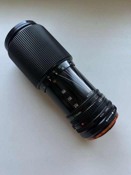 Обьектив Canon FD , 70-210 mm. С перезодником fujifim XF