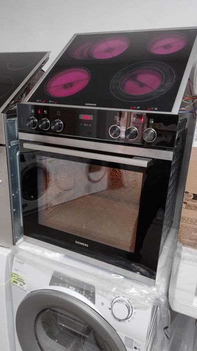 A+ Фурна за вграждане + керамичен плот Siemens-Сименс 71 литра