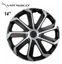 Тасове за джанти Versaco Evo Black/Silver 14'' 15'' 16''