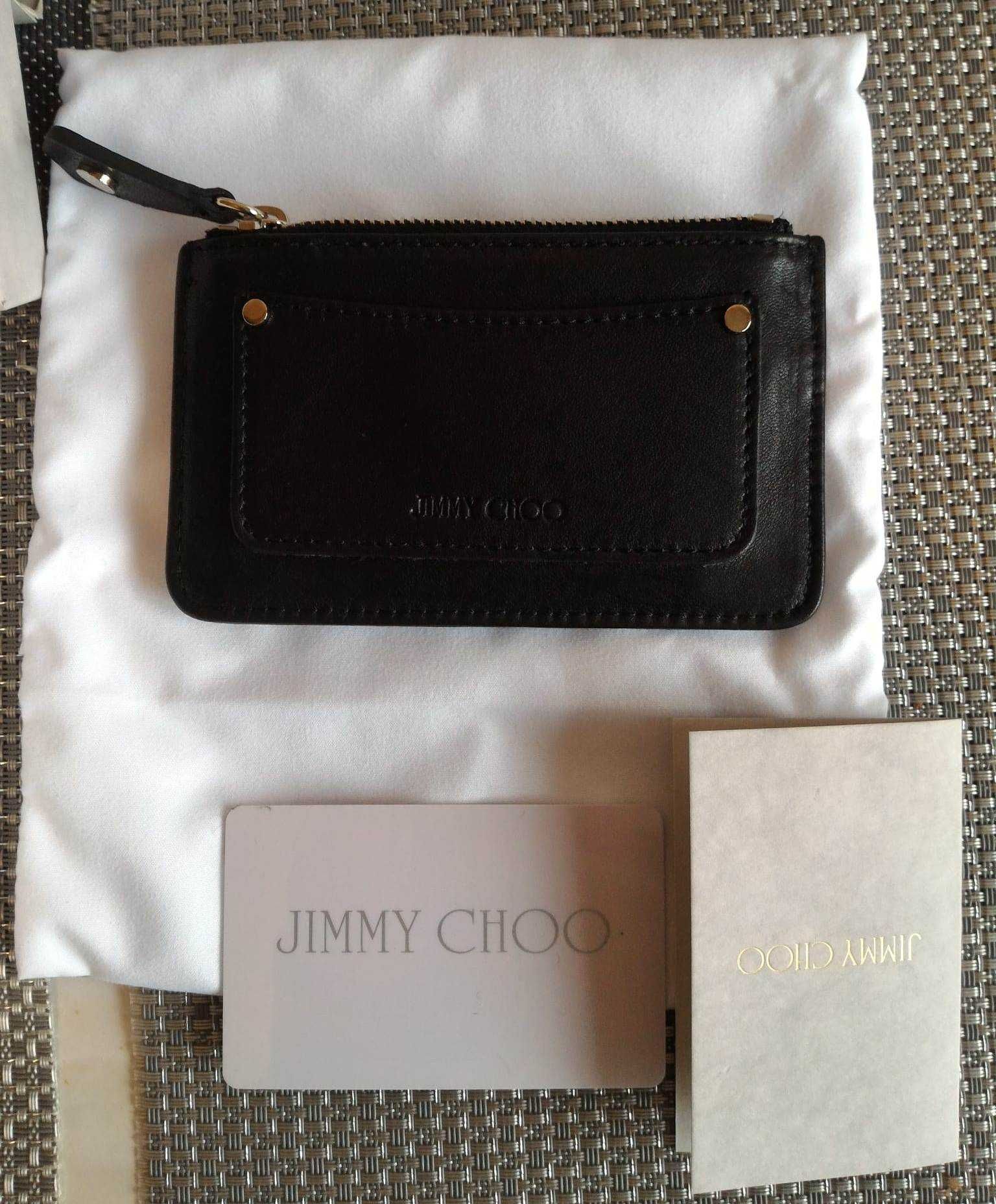 Portchei piele  Jimmy Choo original in cutie NOU